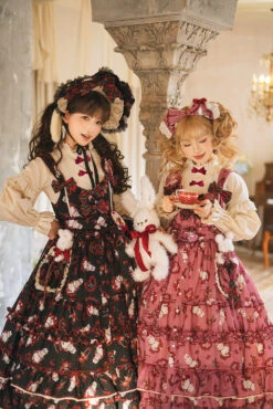 [Pre-orders Available Until 1/23] Sweet Berry Rabbit Jumper Skirt -LOLITA Shop O1CN01hv9ne12GOLb5X1RWo 57119005