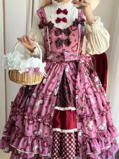 [Pre-orders Available Until 1/23] Sweet Berry Rabbit Stand Collar Blouse -LOLITA Shop O1CN01iBhiiA2GOLbAn5ZvX 57119005