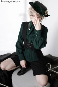 [Pre-order] Prince Lolita Lace-up Long Vest -LOLITA Shop O1CN01ikhKEO295pxgqtXNs 48788017