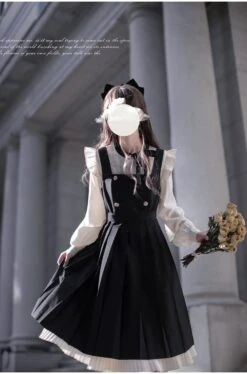 School-style Classical Pleated Jumper Skirt Set -LOLITA Shop O1CN01ir7hio2JsWPxewjpG 2312269477 9d586dc3 d77e 4cf2 a98e 230bc9c61b65