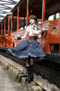 Tick Tock Hem Stripe Skirt 3 Piece Set 34 Tick Tock Hem Stripe Skirt 3 Piece Set -LOLITA Shop O1CN01jBIf781jmGuRbfhyj 290794590 e96a29d8 e9da 40ff 817e 80e4fca5a27f