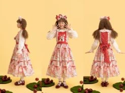 Sweet Home Fairytale Collared Jumper Skirt -LOLITA Shop O1CN01jajijE2CHEtCzcHFr 671178448