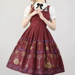 [Pre-order] Secret Key Antique Jumper Skirt -LOLITA Shop O1CN01jdPPhb2GOLOurJfyu 57119005 d81517b1 f5b7 4b87 bcd7 39b8597f2f75