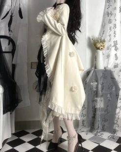 Irregular Hem Frill Coat With Belt -LOLITA Shop O1CN01kGNVtB2CZ6CAxitpa 2528448487