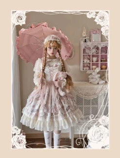 [Pre-order] Prologue Rose And Frill Jumper Skirt -LOLITA Shop O1CN01kJ68rm1wCAcc6jt0x 83566271 a364cc96 1be1 4863 9c6f e07a366e322f