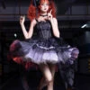Black Devil Tulle Frill Jumper Skirt 1 Black Devil Tulle Frill Jumper Skirt -LOLITA Shop O1CN01kSxSB11wCAhx4fRda 83566271