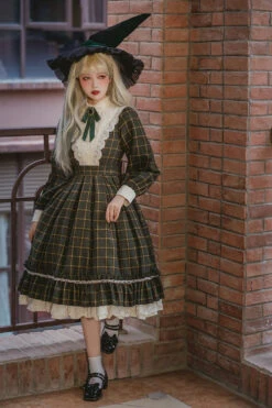 [Pre-order] British Classical Lolita Warm Check Dress -LOLITA Shop O1CN01kpTNyT2GOLHbF8uAe 57119005 46d10a67 c115 44a5 b52b 84ba9f690a42