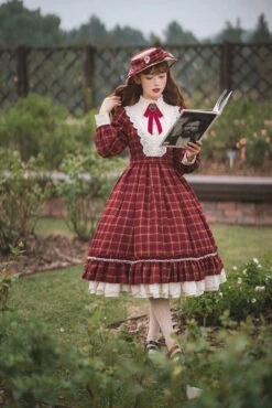 [Pre-order] British Classical Lolita Warm Check Dress -LOLITA Shop O1CN01kqw2R52GOLHe4zr7x 57119005 ff970265 c973 4deb 9fdd ab4ba10bc495