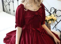 [Pre-order] Elegant French Lolita Ribbon Dress -LOLITA Shop O1CN01lUGL95290nWERtMBB 2534688006