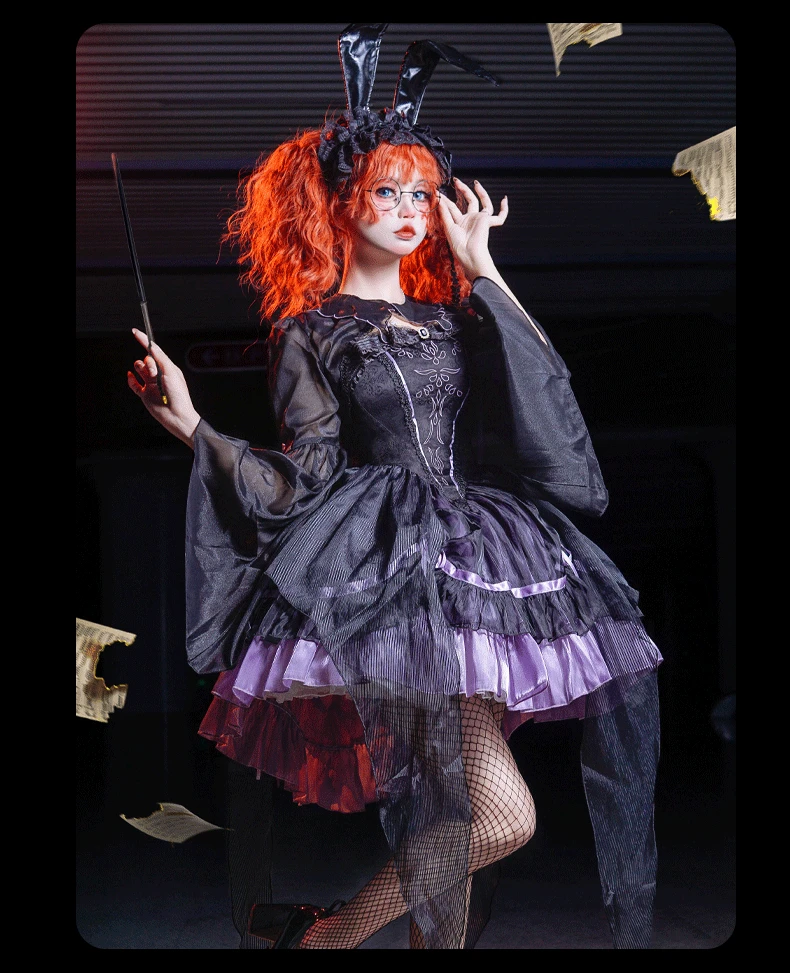 Black Devil Tulle Frill Jumper Skirt 5 Black Devil Tulle Frill Jumper Skirt - Image 3