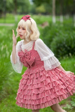 Sheer Dot Three-quarter Length Blouse -LOLITA Shop O1CN01mbIUrv1WerO306pSV 11942814 58edc80a d71b 4a9d 974c dfab75eb6ee6