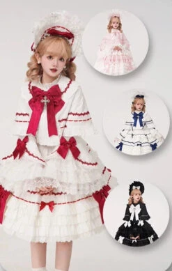 [Pre-orders Available Until 8/15] Labyrinth Doll 3-piece Set: Jumper Skirt, Princess Sleeves, And Cape -LOLITA Shop O1CN01muKdPf2FasluVfsZj 2209240488897 d6e68aae 5d47 4763 bdd0 3380c573b580