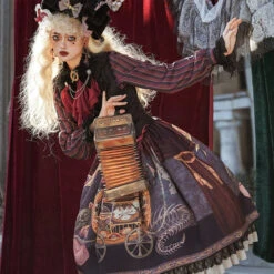 Kaikiya Korumadan Gothic Lolita High Waist Skirt 23 Kaikiya Korumadan Gothic Lolita High Waist Skirt -LOLITA Shop O1CN01n0rMKJ2GOLIg3fttf 57119005