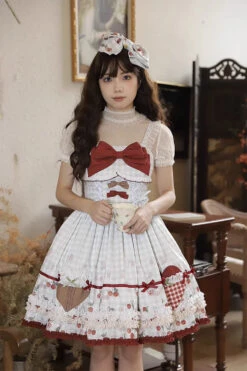 LOLITA [Sales Period Ended] Cherry And Heart Sheer Dot Short Sleeve Blouse -LOLITA Shop O1CN01nEtshe1X3aqqFx9Im 3568682868 c96eba2f 328a 48a2 930e 162c7a209672