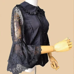 Tower Of Dawn Lace Sleeve Blouse -LOLITA Shop O1CN01nKFiW21WerIARAHn6 11942814