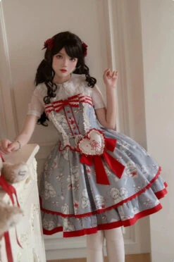 Bear Tea Party 2-tiered Ruffle Jumper Skirt -LOLITA Shop O1CN01njAlmi2CZ6NUW4yJP 2528448487 b02ff834 57d8 487b 9866 eddc9fb61305