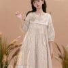 Go Picnicking Striped Half Sleeve Dress 2 Go Picnicking Striped Half Sleeve Dress -LOLITA Shop O1CN01nsQ34Z1NZyfRfU5u6 756511585