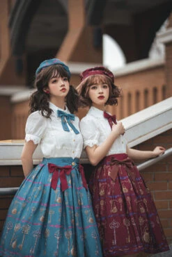 [Pre-order] Secret Key White Lace Short Sleeve Blouse -LOLITA Shop O1CN01oGXD172GOLOr7qOIu 57119005 bd744654 9a34 46cf 8006 db670e547961