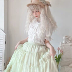 [Outlet] French Girly Ribbon Tie Blouse -LOLITA Shop O1CN01obPW021FteZWIiDQY 32520545 5c852f78 db83 4666 a8dc b7821c4b374b