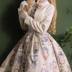 Eternal Echo Classic Dress And Jacket Setup With Headband -LOLITA Shop O1CN01opWMNc2IEO0nyrnps 482929254 1