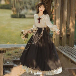 Lady-style Retro Classical Setup [Long Sleeve Type] Total 5 Colors -LOLITA Shop O1CN01p5HHMD1Xm13EwjC9L 153312965