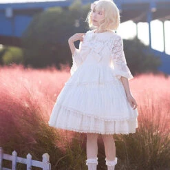 Tower Of DawnJacquard Cotton Jumper Skirt -LOLITA Shop O1CN01p6JD2e1WerJiuod2s 11942814