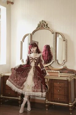 Baroque Palace Burgundy Princess Dress -LOLITA Shop O1CN01pDfQ6R1jmGuWf9CWa 290794590 94450d37 878e 45fa 8107 a6c82e1d27a8