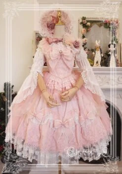 Holy Jewel Ribbon And Lace Princess Dress -LOLITA Shop O1CN01pFIlnp1uPKNR0rmhV 43566029