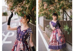 Brave Journey 2 Shoulder Ribbon Jumper Skirt -LOLITA Shop O1CN01pViVhC1Lj0vXdjov3 546141334