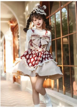 Calm Circus Troupe Big Ribbon Jumper Skirt -LOLITA Shop O1CN01pgGQWt2CZ6HIPMsWj 2528448487 3691a7d0 f25f 44c2 b72a 6ade04548c3b