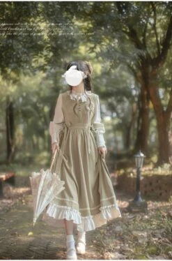 Green Garden French Retro Setup 19 Green Garden French Retro Setup -LOLITA Shop O1CN01pmUTH92JsWRS19WOP 2312269477