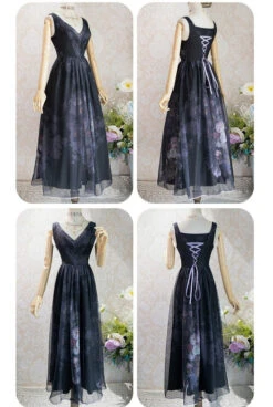 [Sales Period Ended] Porcelain Flower Garden Oil Painting Long Jumper Skirt -LOLITA Shop O1CN01q314J31LQF3nTsMr9 55631293