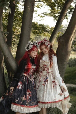 Traveling Cat Antique Print Jumper Skirt -LOLITA Shop O1CN01qvQxk51wCAc63ilQA 83566271 77b8b4c1 36e6 4dcb ab79 78e2a078423d