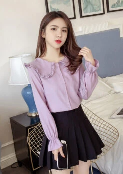 Soft Ruffle Blouse -LOLITA Shop O1CN01tRNdhG2MVZ0rtRiuM 902369833