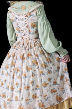 [Pre-order] Gardening Sunflower Embroidered Collar Blouse -LOLITA Shop O1CN01tfBJkA2GOLZCxROzi 57119005