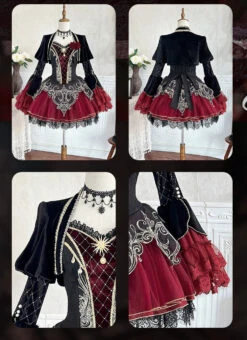 Bloodmoon Gothic Lolita Jumper Skirt -LOLITA Shop O1CN01uLo3LJ1YRhOT41Lna 655493056