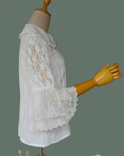 Tower Of Dawn Lace Sleeve Blouse -LOLITA Shop O1CN01vGjjQN1WerIFJaJeK 11942814