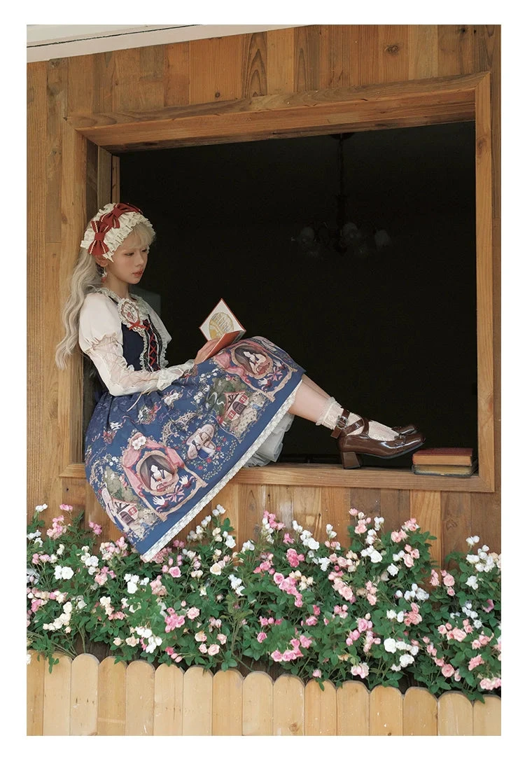 Rosy Cheeks Snow White Jumper Skirt 10 Rosy Cheeks Snow White Jumper Skirt - Image 8