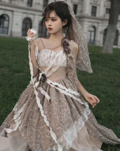 Elegant Gothic Irregular Hem Jumperskirt 40 Elegant Gothic Irregular Hem Jumperskirt -LOLITA Shop O1CN01vLrANc2CZ6ByNhWvc 2528448487