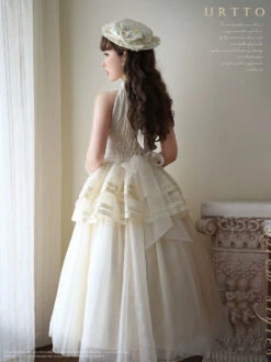 [Pre-orders Available Until 7/8] Moonlight Dance Halter Neck Dress -LOLITA Shop O1CN01vck29d1h1RAYZesbn 3017094217