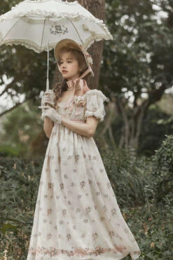 Roses Bouquet Square Neck High Waist Dress -LOLITA Shop O1CN01w0rTVn1oC9YrBGdqy 921575188 eebf95f3 8ef5 48bc a92b 0e4837c47d5e