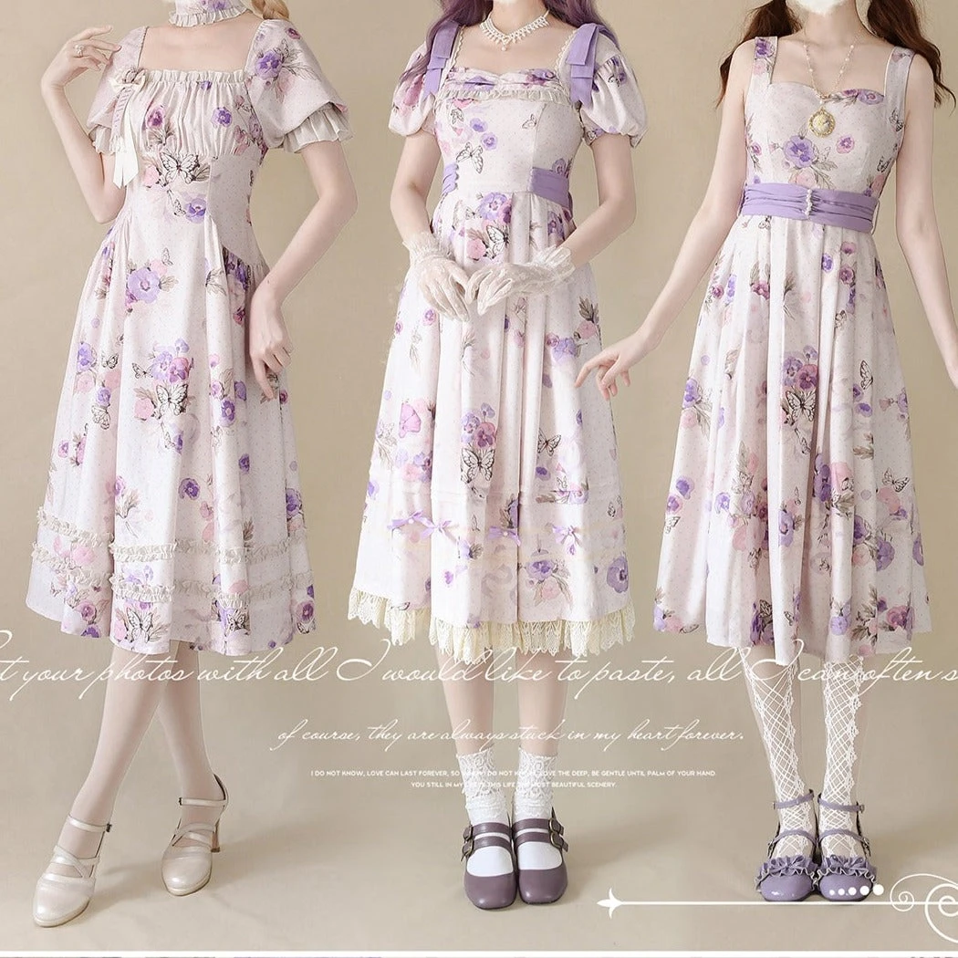 Tricolor Violet Elegant Jumper Skirt 7 Tricolor Violet Elegant Jumper Skirt - Image 5