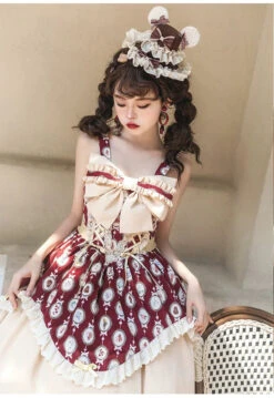 Calm Circus Troupe Big Ribbon Jumper Skirt -LOLITA Shop O1CN01wpRS3G2CZ6HVrI8B8 2528448487 8329d381 d098 4e85 aae7 dfd200d89c0d