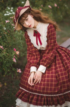 [Pre-order] British Classical Lolita Warm Check Dress -LOLITA Shop O1CN01xNfc3C2GOLHYcX6Ml 57119005 636e8511 4dba 4165 b023 8d9b158aad01