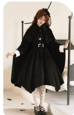 Thorns Cross 2way Black Cloak -LOLITA Shop O1CN01xlObbk2CZ6IXQO8Qh 2528448487 bb7169ca 18d8 4253 89b6 9bf53a65d217