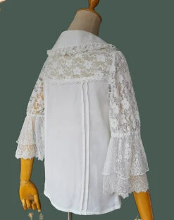 Tower Of Dawn Lace Sleeve Blouse -LOLITA Shop O1CN01yIMwz31WerIROTEih 11942814