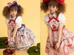 Sweet Home Fairy Tale 2way Suspender Skirt -LOLITA Shop O1CN01yXBfjP2CHEtCMyz8t 671178448