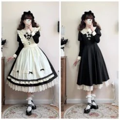 Classical Maid Ribbon Dress -LOLITA Shop O1CN01zUrB2c20dQgw5dBtz 162276872 32a7191e e397 4348 8c26 242213879b2a
