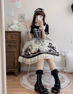 [Pre-order] Prologue Rose And Frill Jumper Skirt -LOLITA Shop O1CN01zc197r1wCAappJQnT 83566271 d18632e6 754e 45ee 80f0 5cbb85d00a27