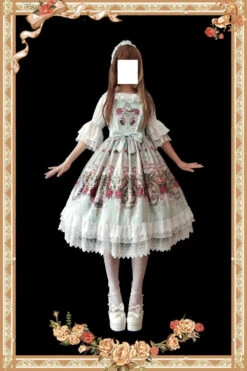 Royal Mural Color Rose Jumper Skirt 34 Royal Mural Color Rose Jumper Skirt -LOLITA Shop TB20BsFA7OWBuNjSsppXXXPgpXa 11942814